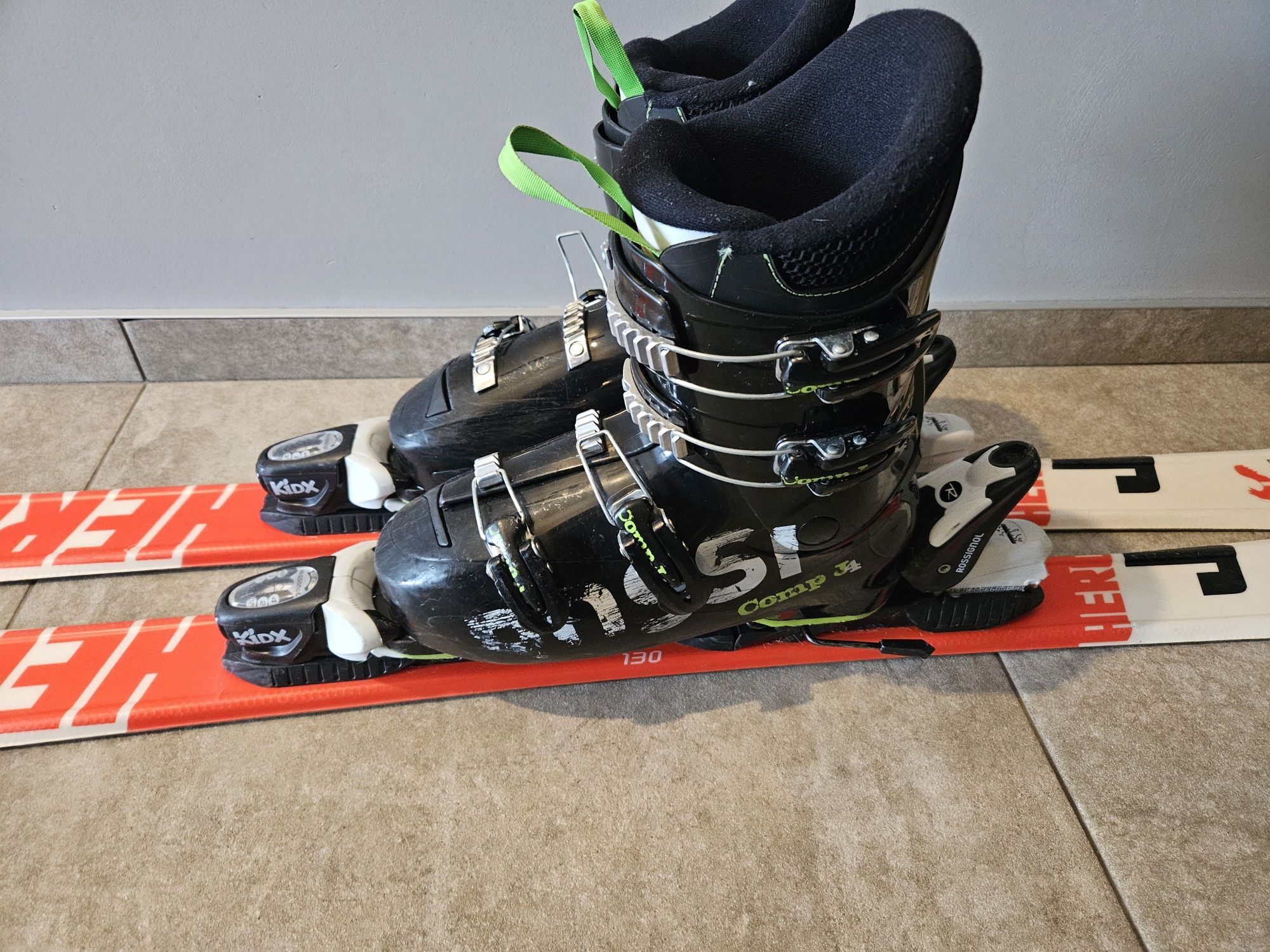 Zestaw Rossignol Hero 130 cm i buty Rossignol CampJ4