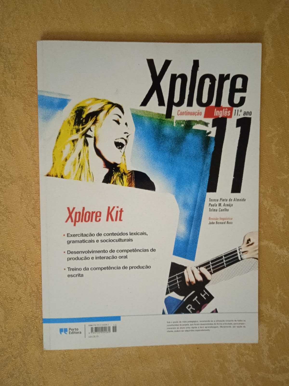 caderno Xplore - inglês-  11 ano (NOVO)