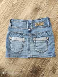 Spódniczka Reserved jeans rozmiar 140