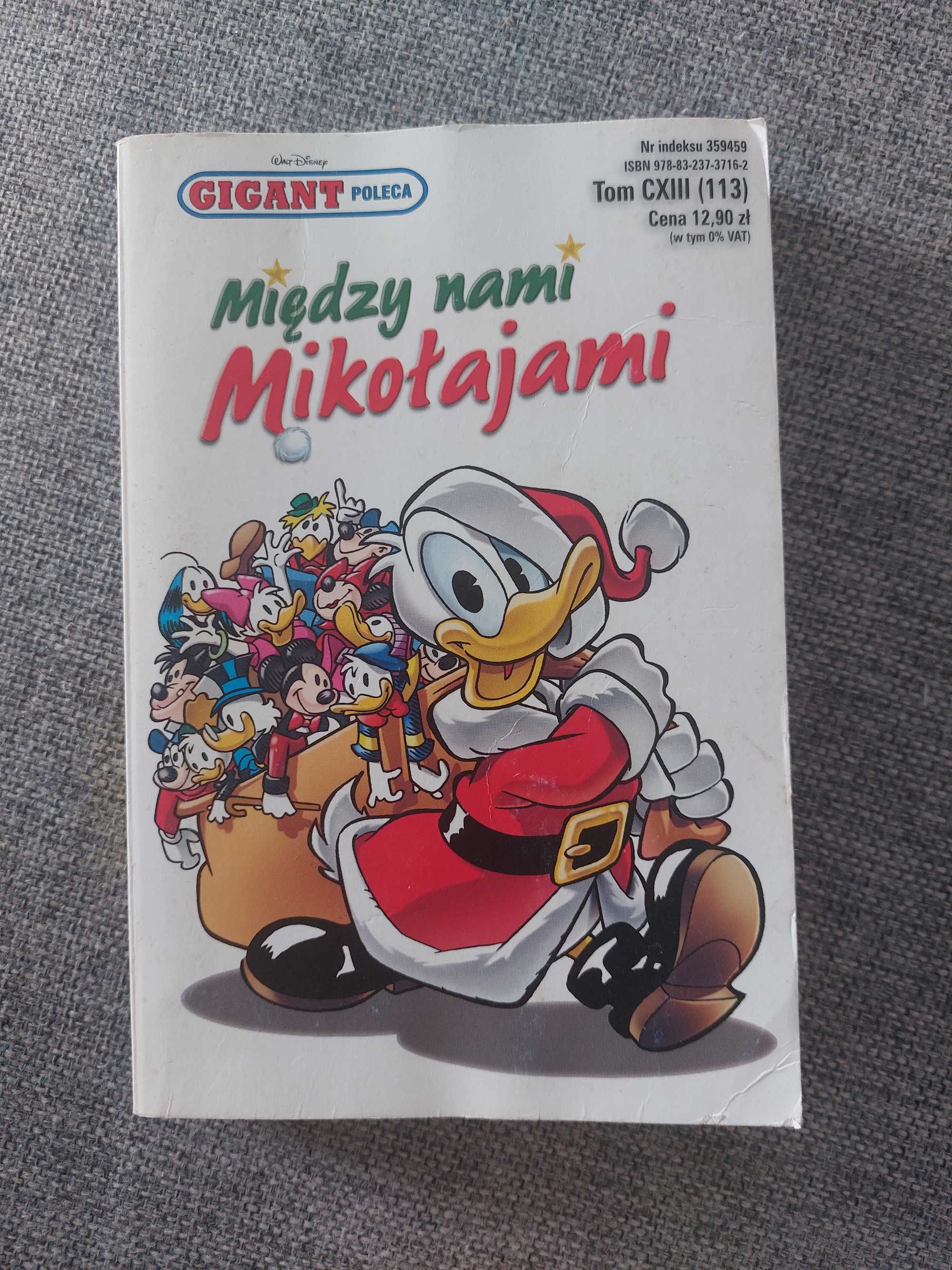 Komiks Kaczor Donald Między nami mikołajami