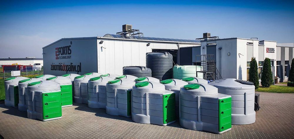 Zbiornik stacjonarny na olej napędowy diesel paliwo ropę
