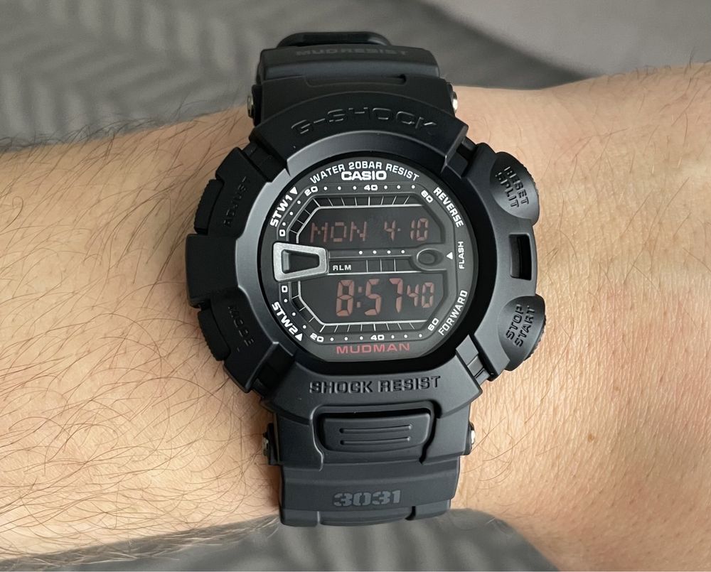 Casio G-Shock G9000MS-1 Mudman новий тактичний military black