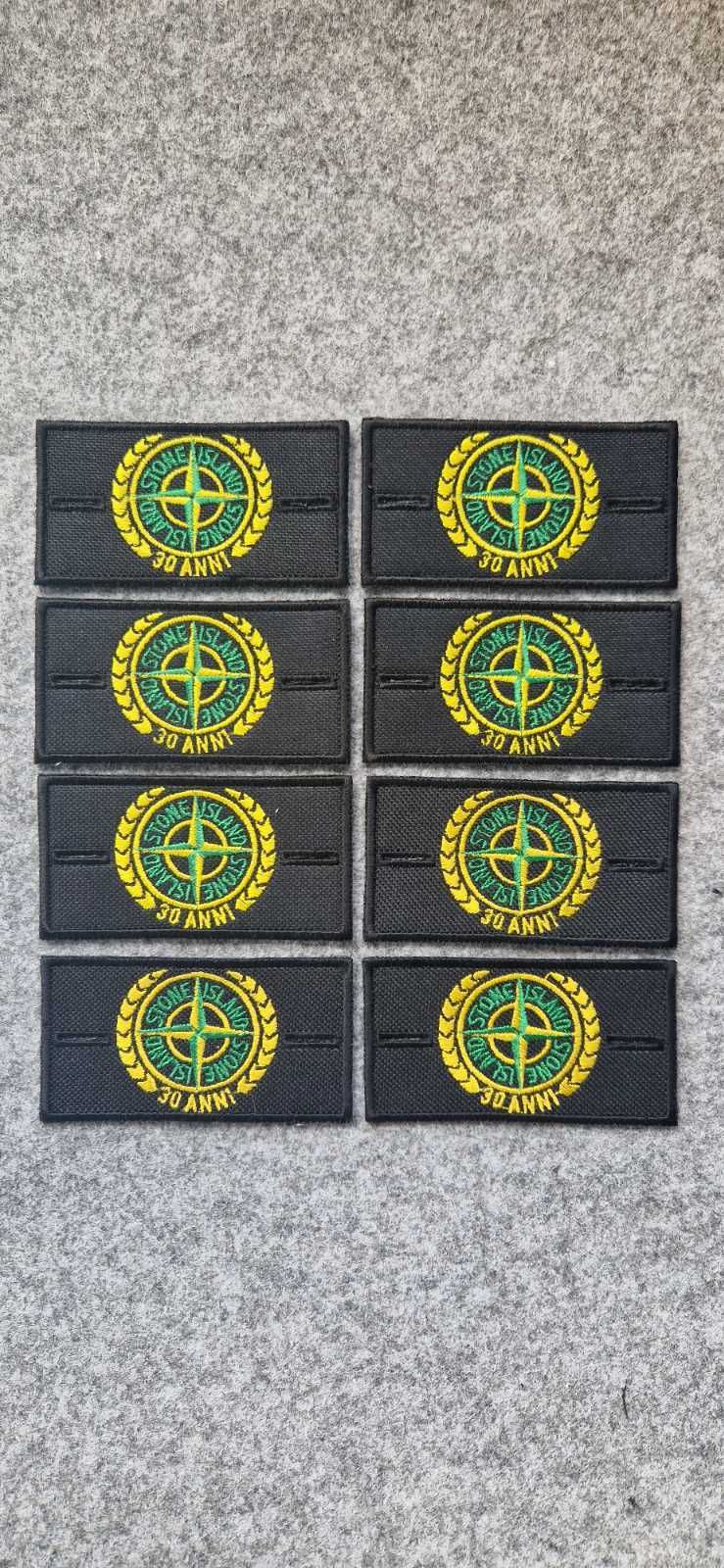 Патчі Stone Island (комплект 8 од.)