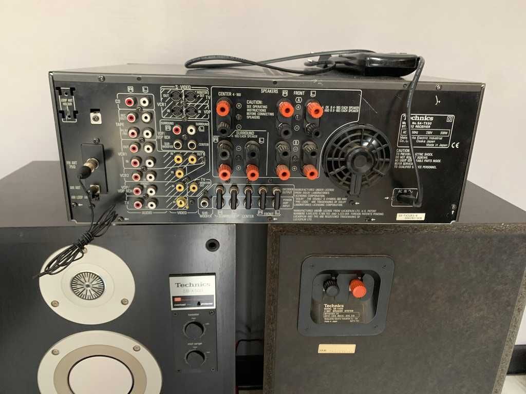 Amplituner Technics TX-50 + kolumny Technics SB x500