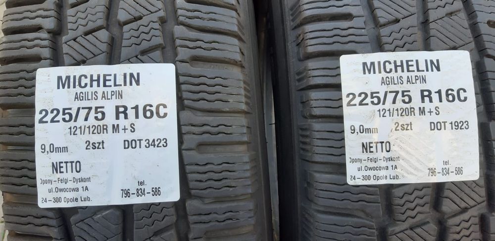Opony Michelin 225 75 R16C