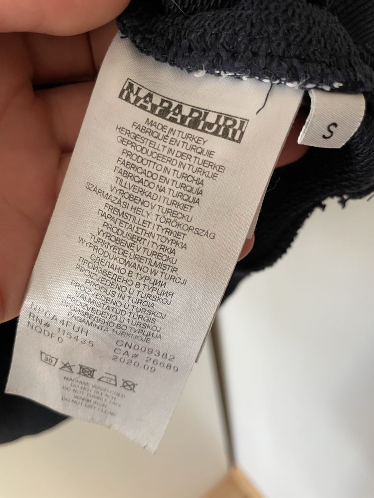Bluza granatowa napapijri milan