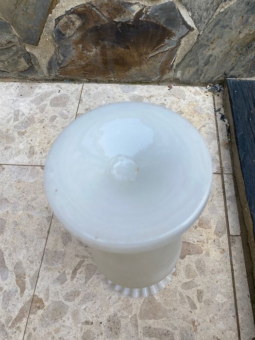 Jarra Vidro Soprado séc XIX 29,5 cm