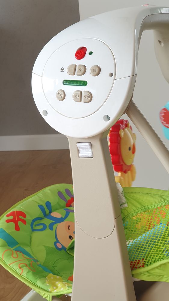 Huśtawka leżaczek Fisher Price forest friends