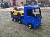 Tir Mercedes Actros 4x4 +naczepa dla dzieci