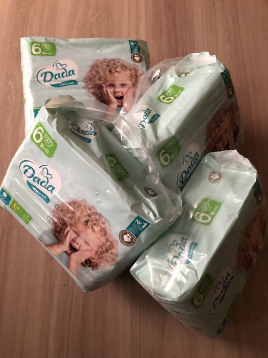 Dada 6,Dada 6 pieluchy Extra Soft.Szybka wysyłka!