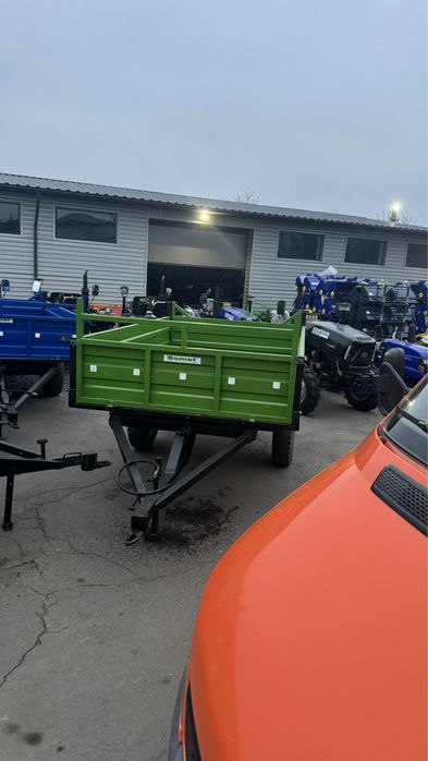 Прицеп до трактора,прип до міні трактора, прицеп птс,прицеп самоскид