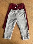 Spodnie ocieplane H&M 2 szt
