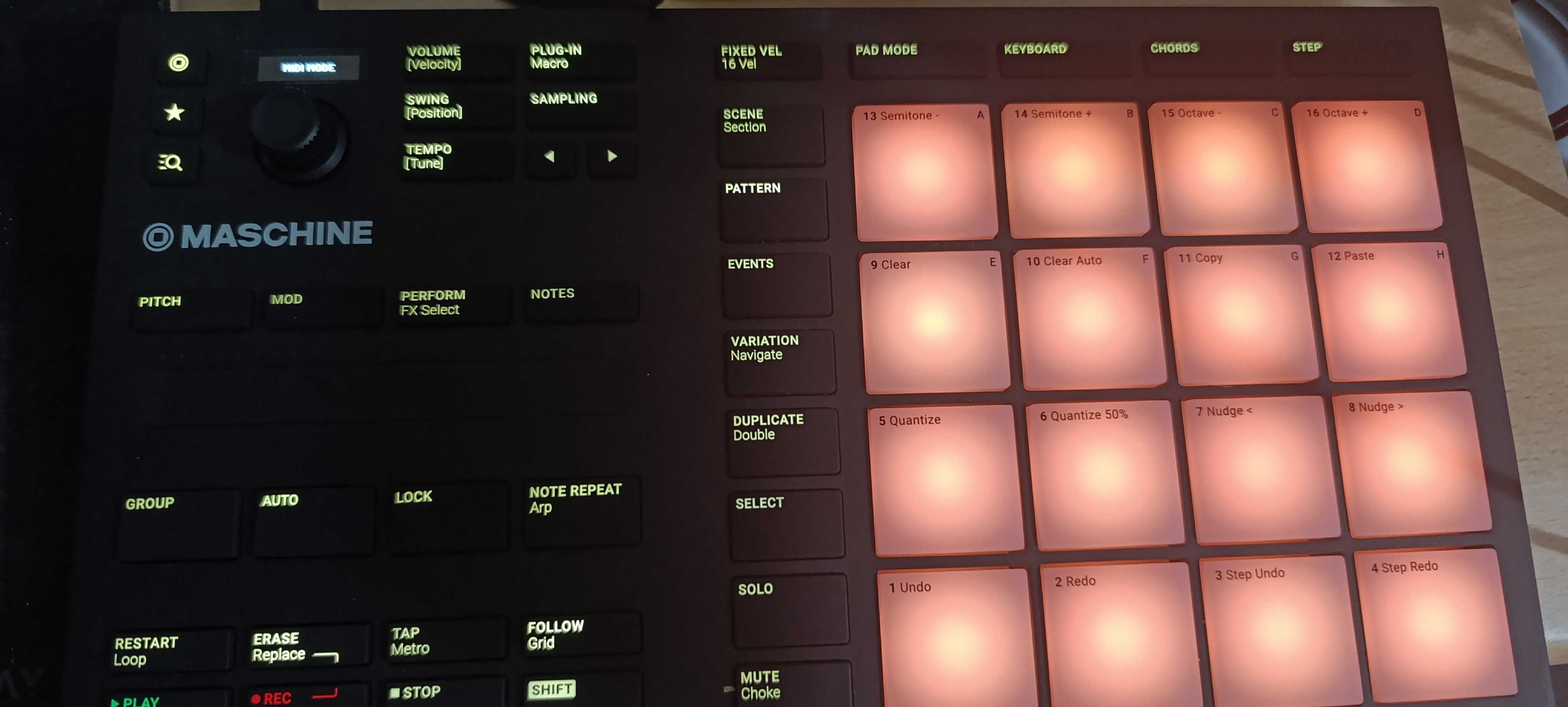 Maschine mikro mk3 como Novo