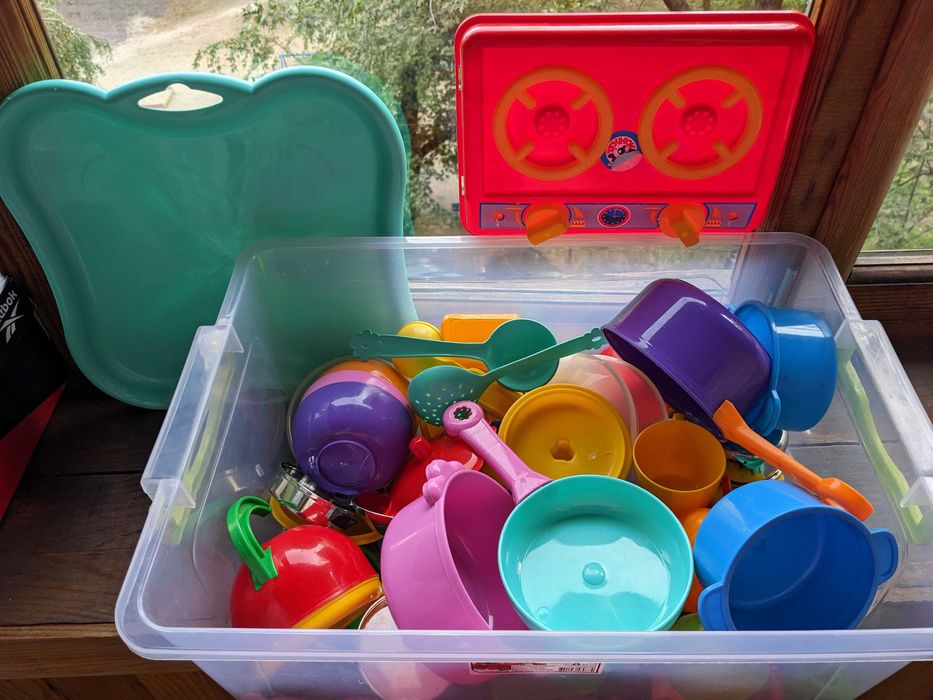 Іграшки дитячі, для ляльки, аптечка, магазин щ касою і грошима інші