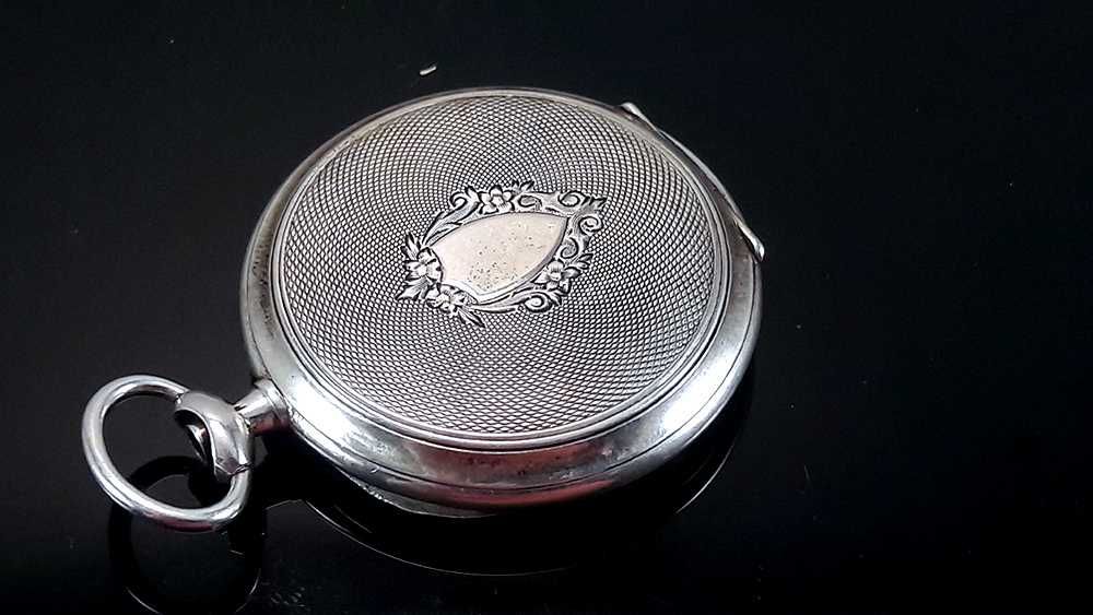 OMEGA, красивый старинный корпус для карманных часов, серебро 0,900 п