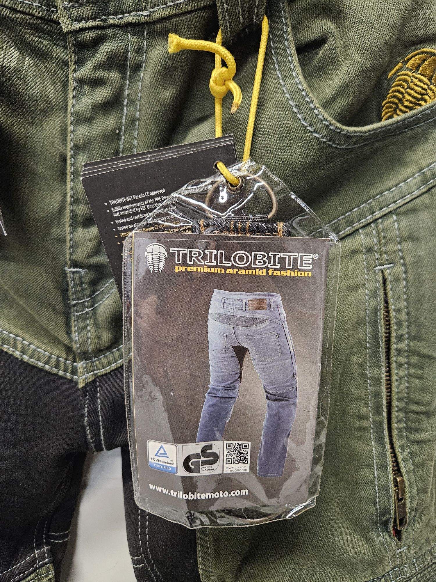 Spodnie motocyklowe Trilobite model Parado 661 Jeans roz.30 nowe