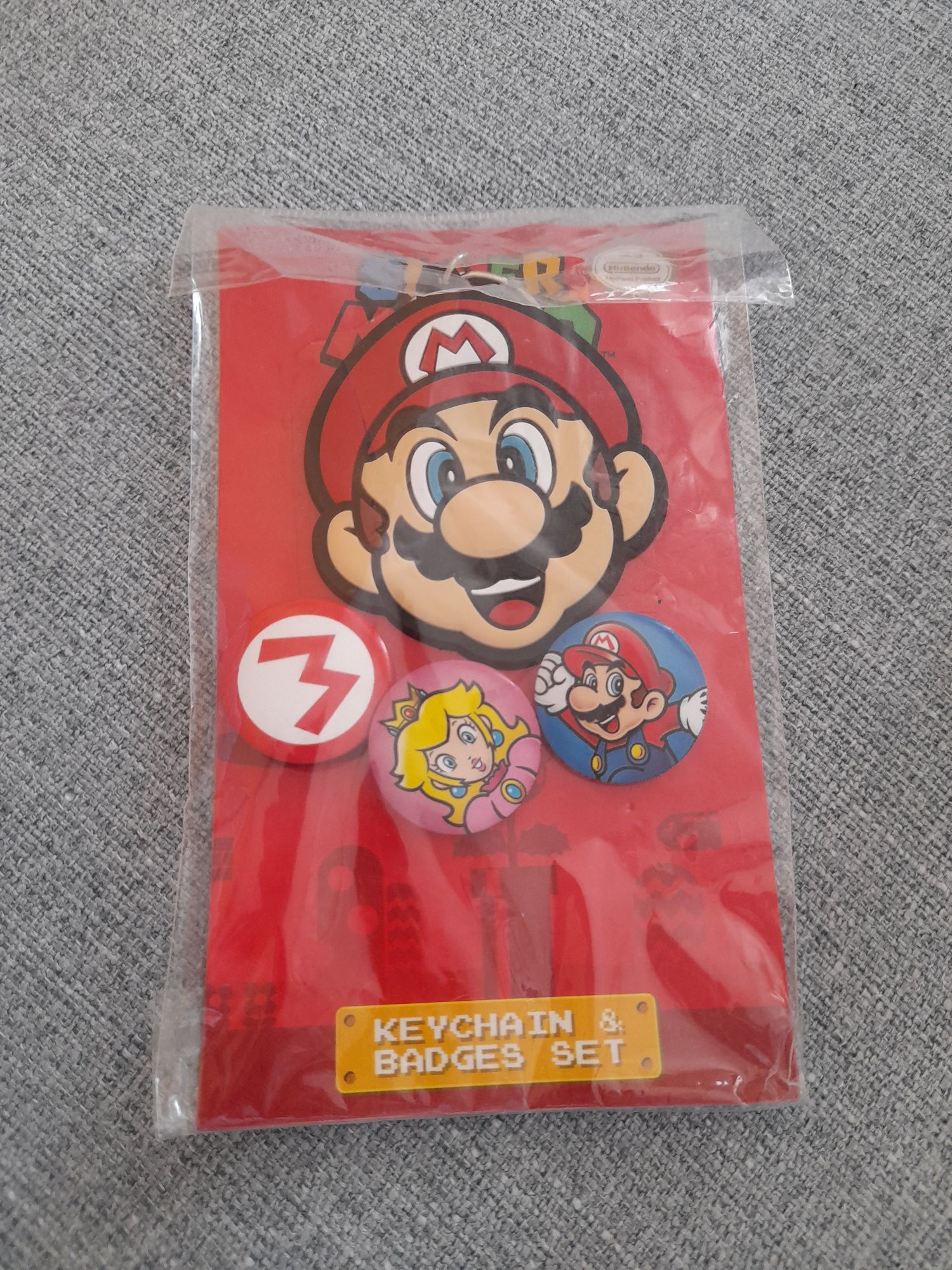 Porta-Chaves e crachás Super Mario