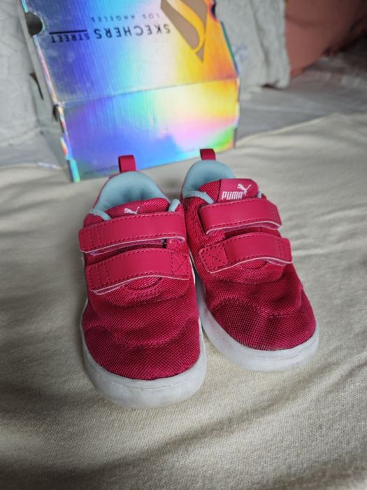 Adidasy dziewczęce PUMA,rozm. 25, używane