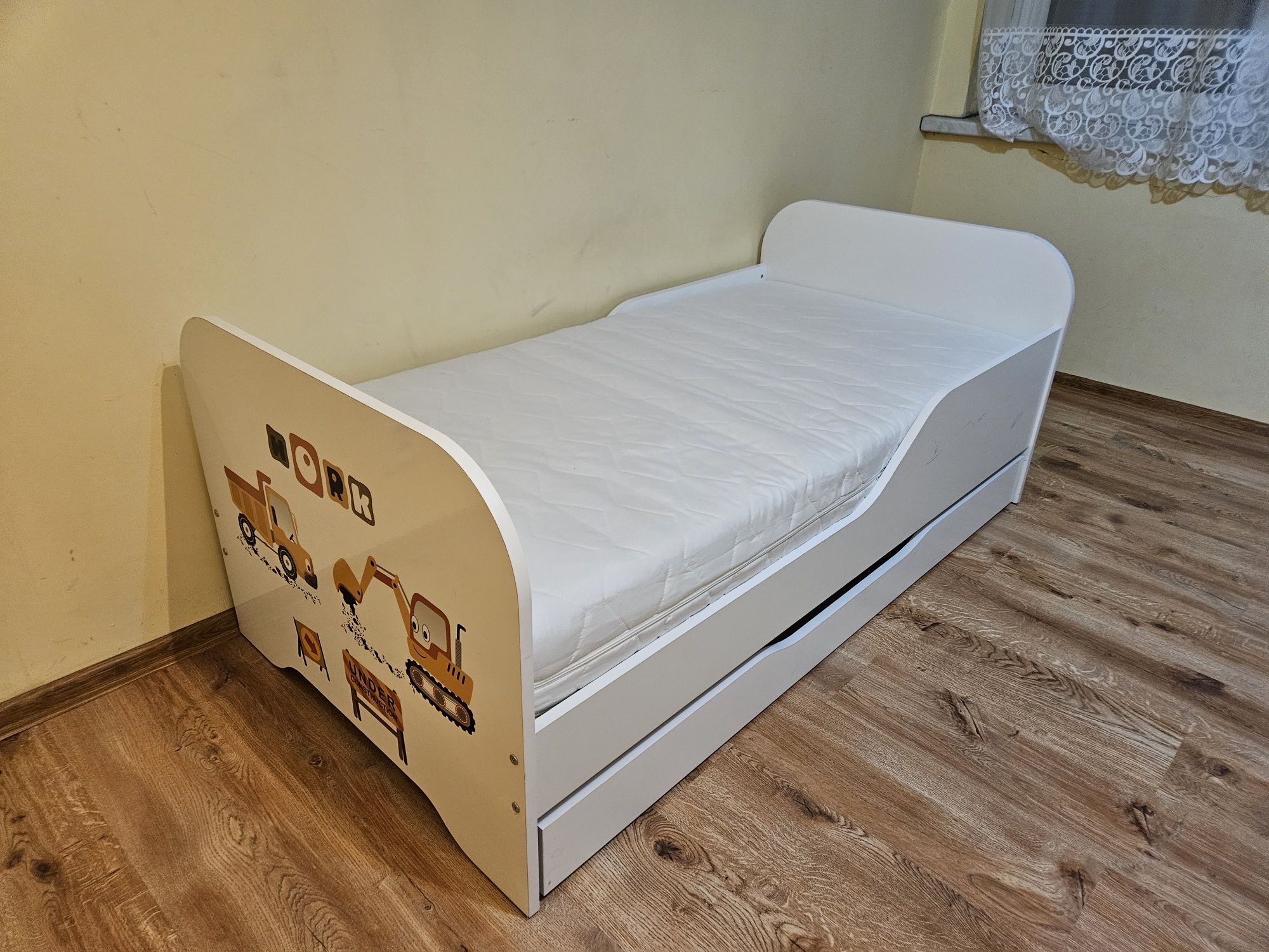 Łóżko dziecięce Miki 160x80 z materacem Milo