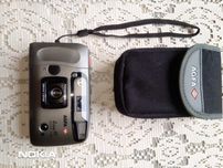 Aparata fotograficzny AGFA Live AF z pokrowcem.