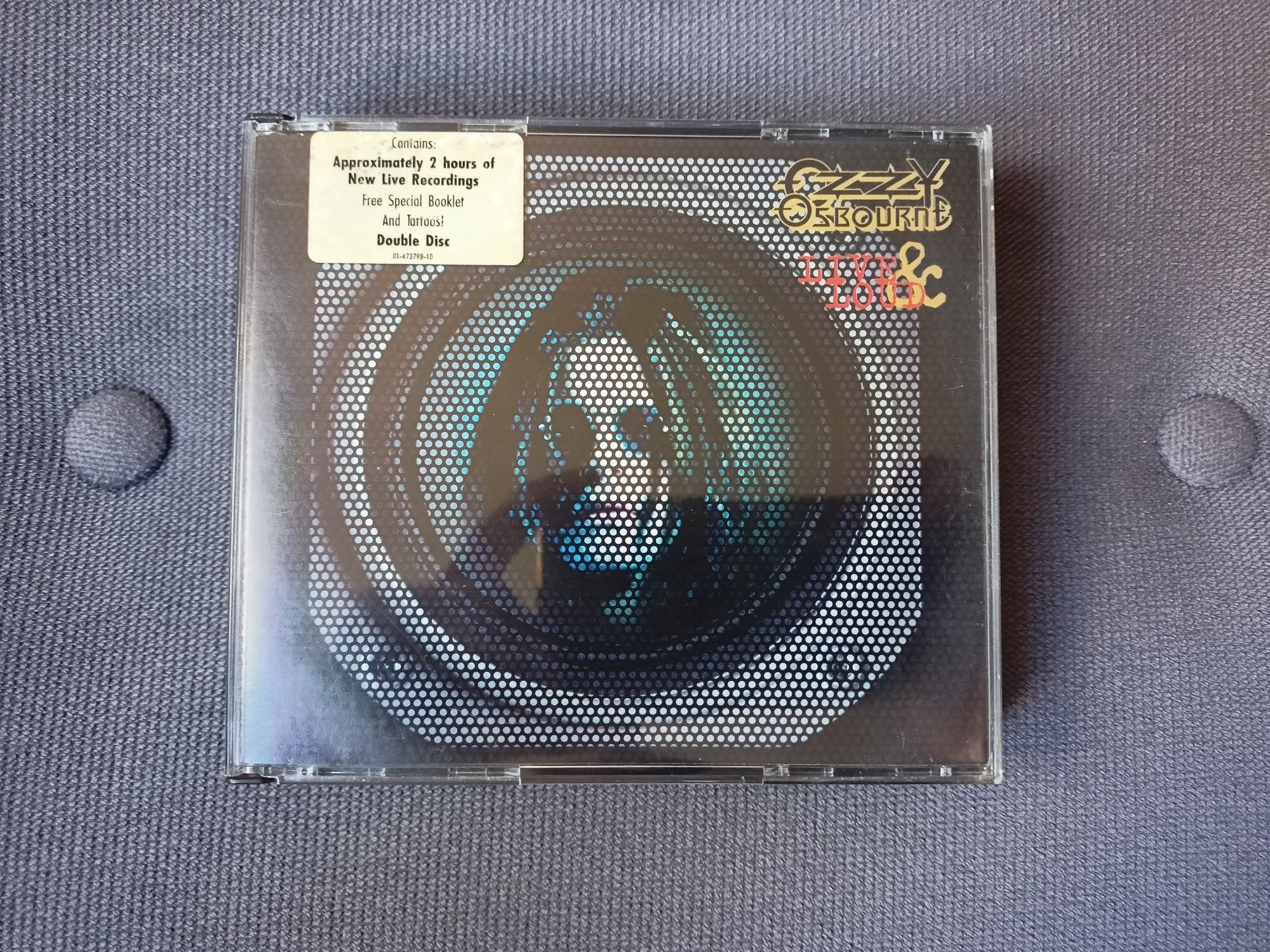 Ozzy Osbourne Live & Loud 2 x CD Fatbox, first press