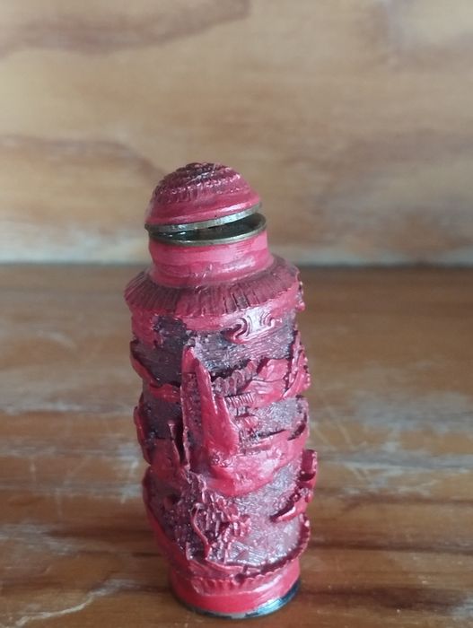 Frasco de Perfume Vintage - Esculpido à Mão - Taiwan