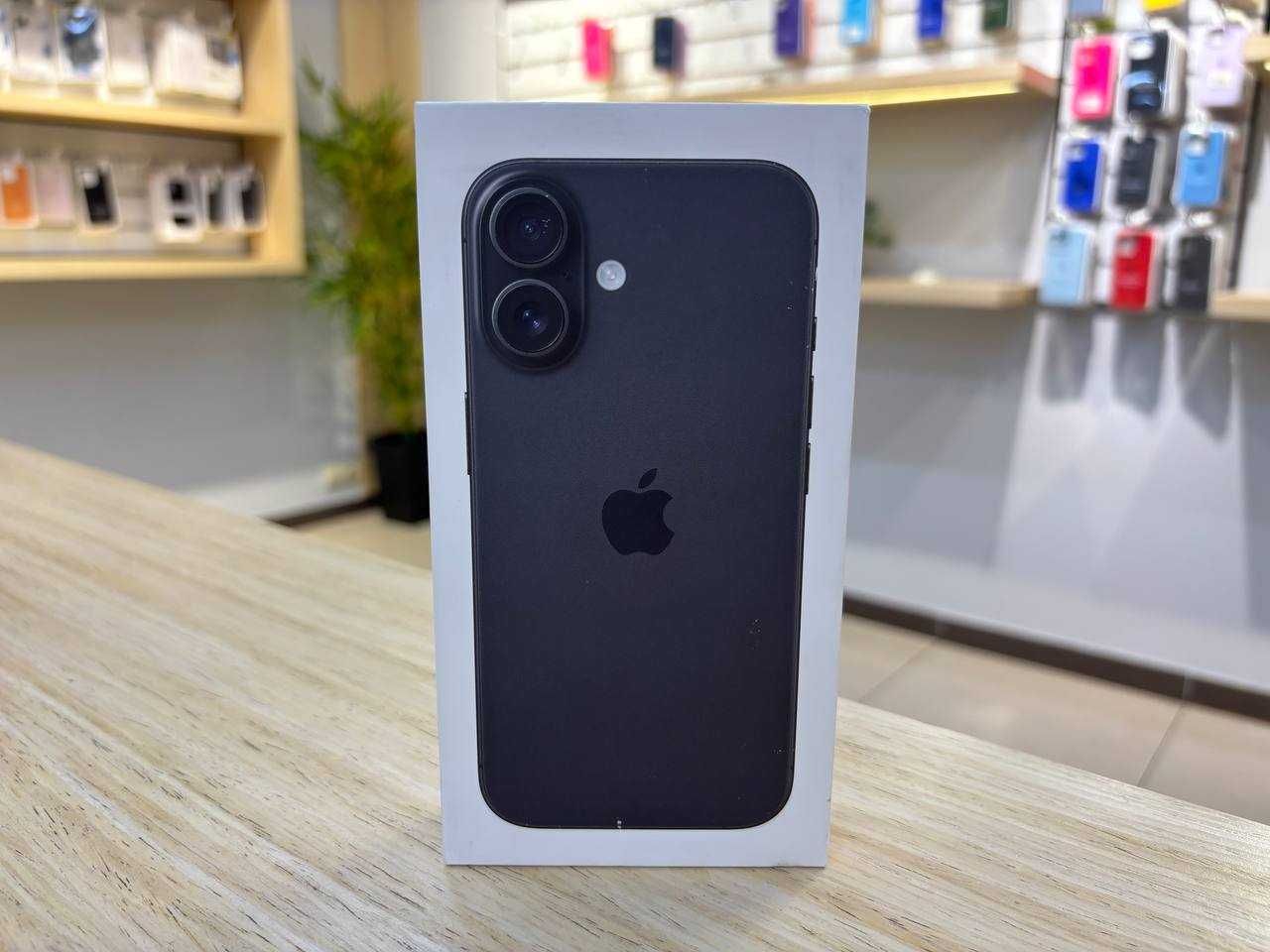 /12577 /NEW iPhone 16 128GB Black (MYE73)