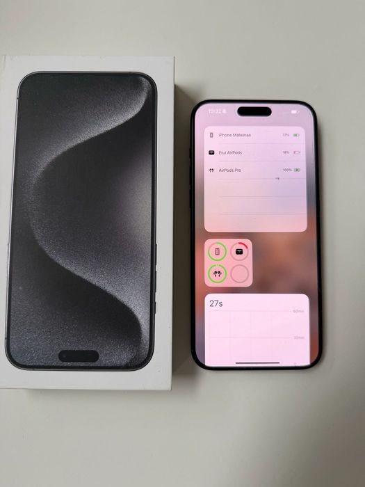 iPhone 15 PRO MAX Black Titanium 256GB