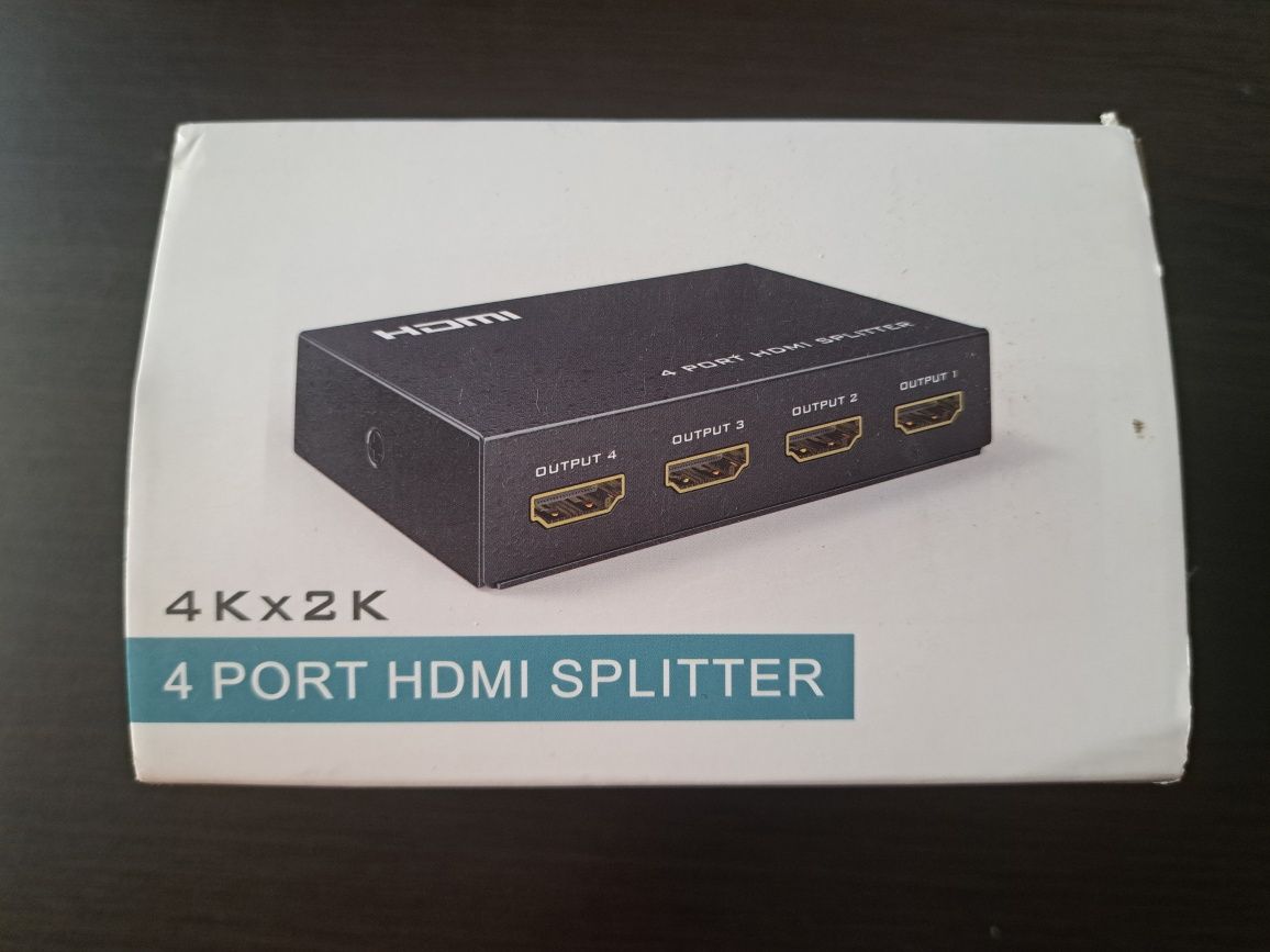 Rozdzielacz HDMI 4 porty 4K x 2K