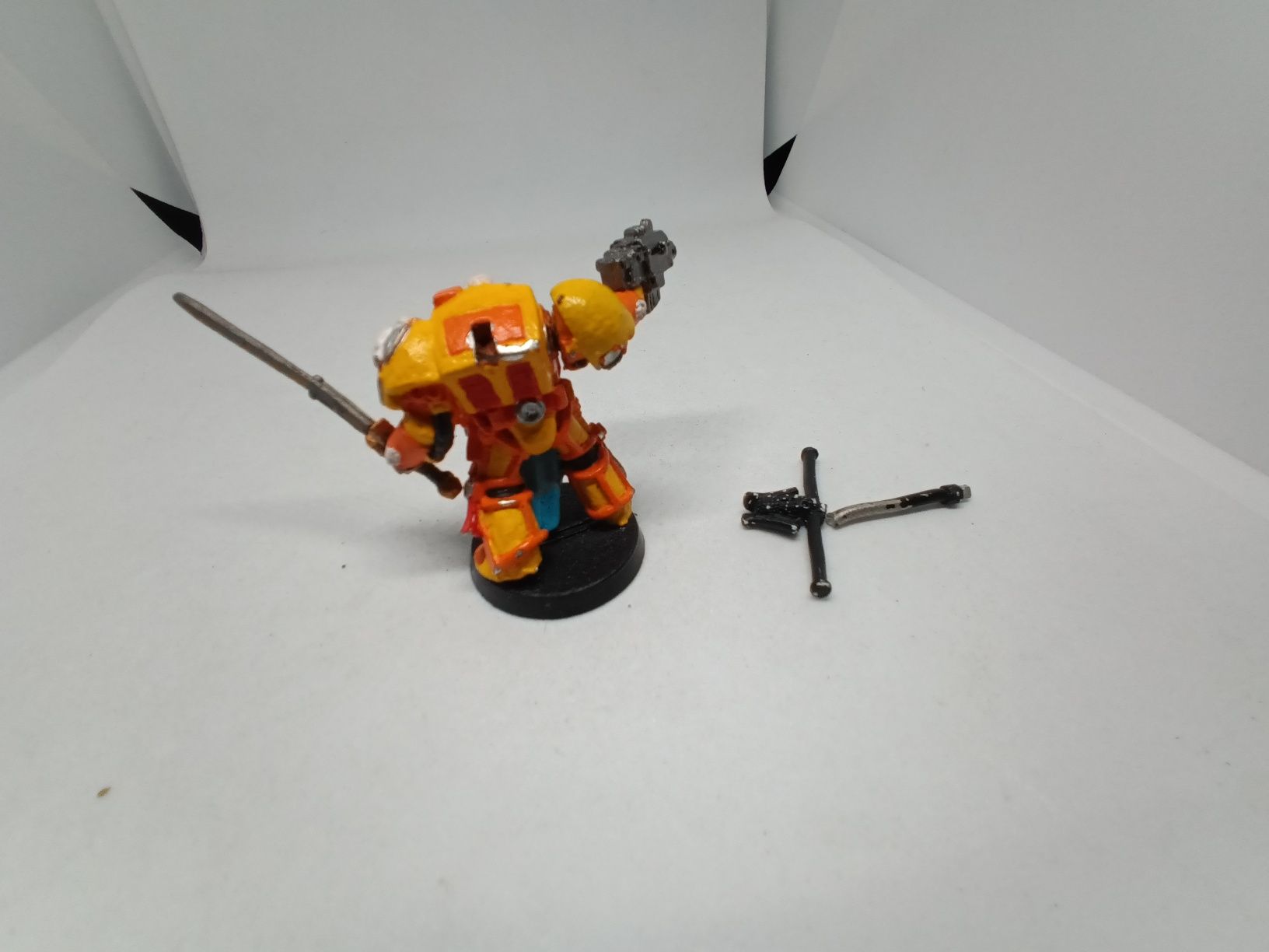 Captain in Terminator Armor metal Space Marines Warhammer 40k