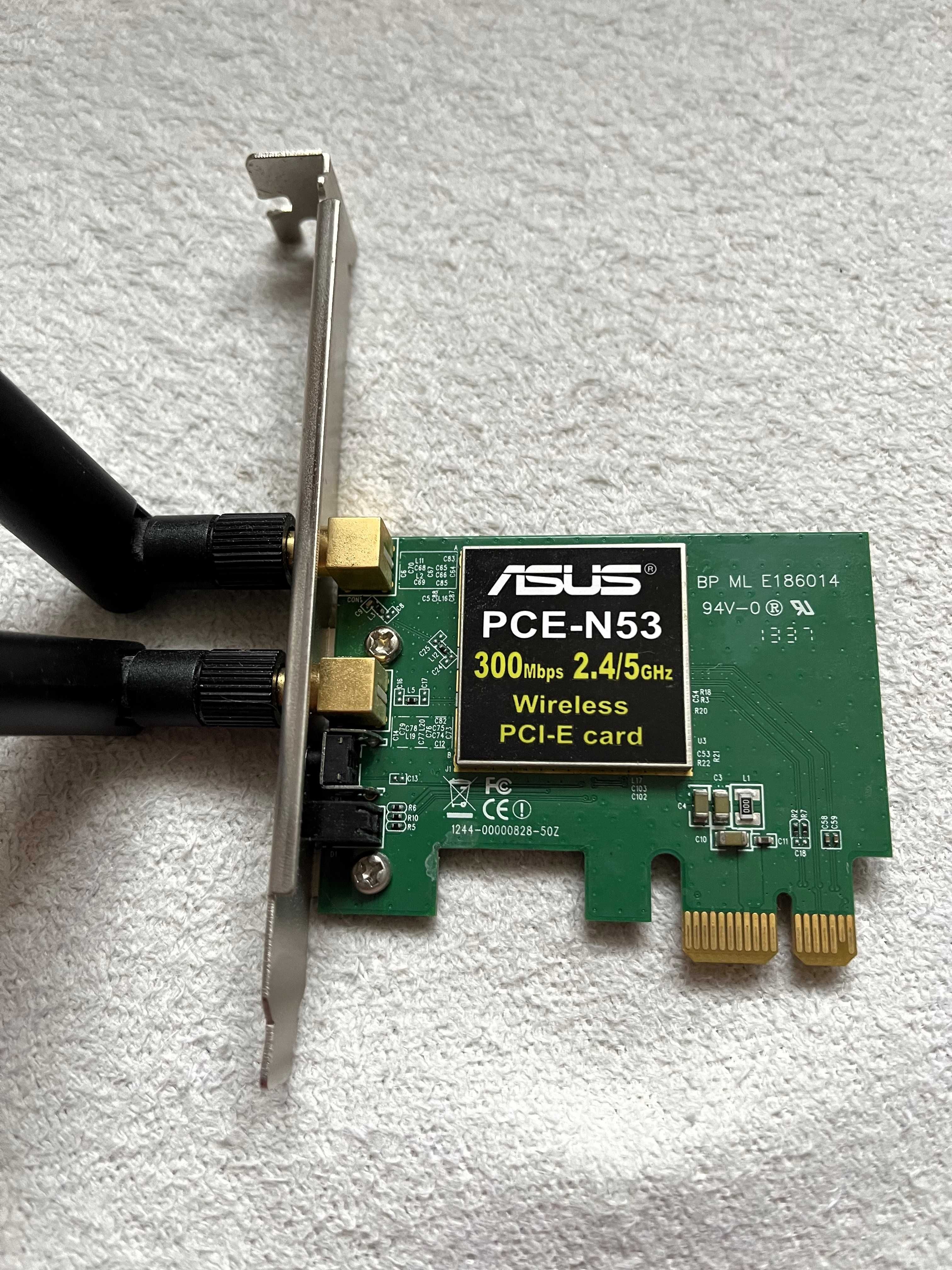 Karta sieciowa ASUS PCE-N53 (802.11a/b/g/n 600Mb/s) DualBand