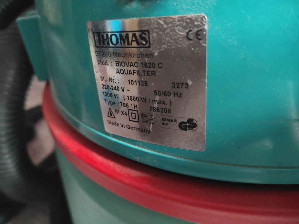 Пилосос Thomas BIOVac 1600 з аквафільтром