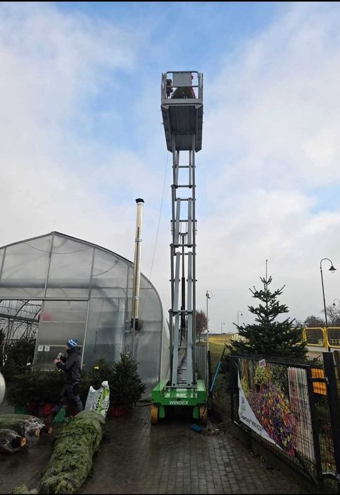 Podnośnik nożycowy elektryczny 10m wynajem