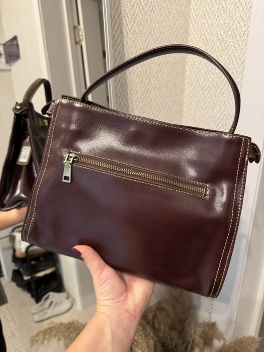 Жіноча сумка з натуральної шкіри