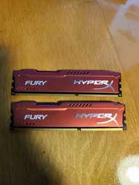 Pamięć HyperX DDR3, 8 GB, 1333MHz, CL9 (HX313C9FRK2/8) - 2 x 4 GB