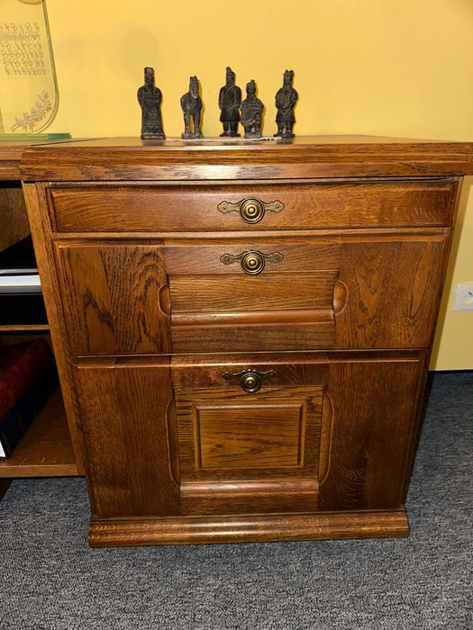 Biurko dębowe duże