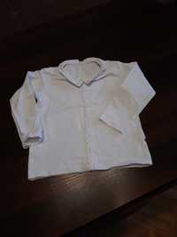 Bluzeczka biała dziewczęca 98-104