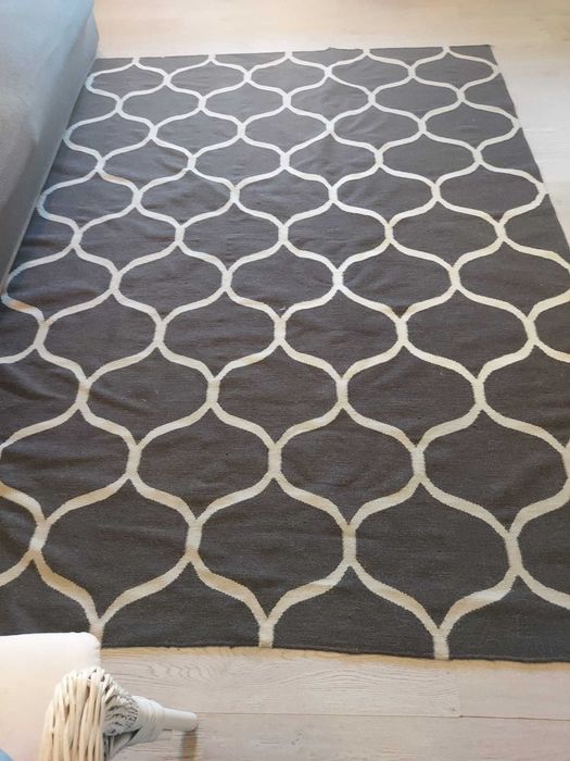 Carpete Kilim castanho /beje