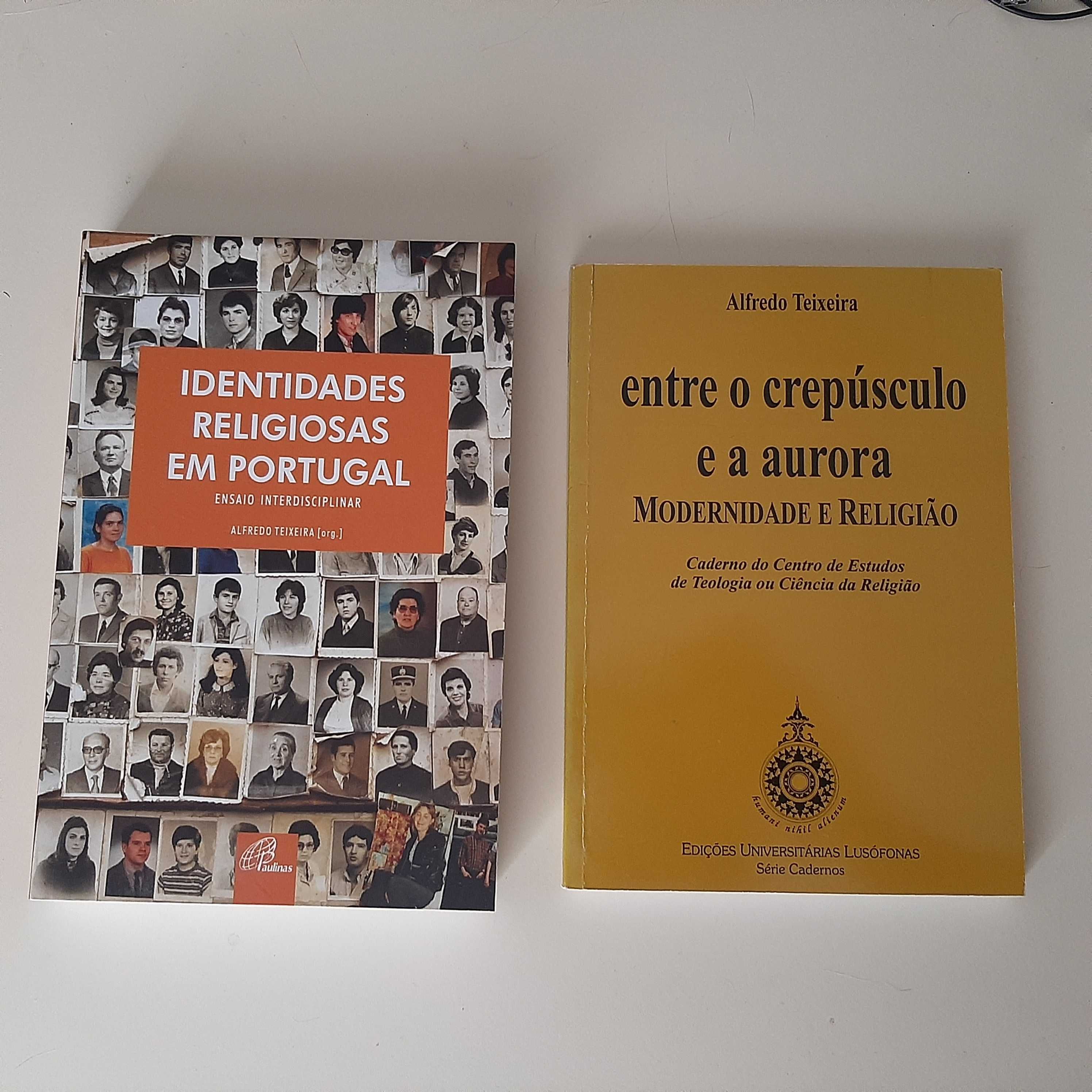 Vendo livros de autores de língua portuguesa sobre religião