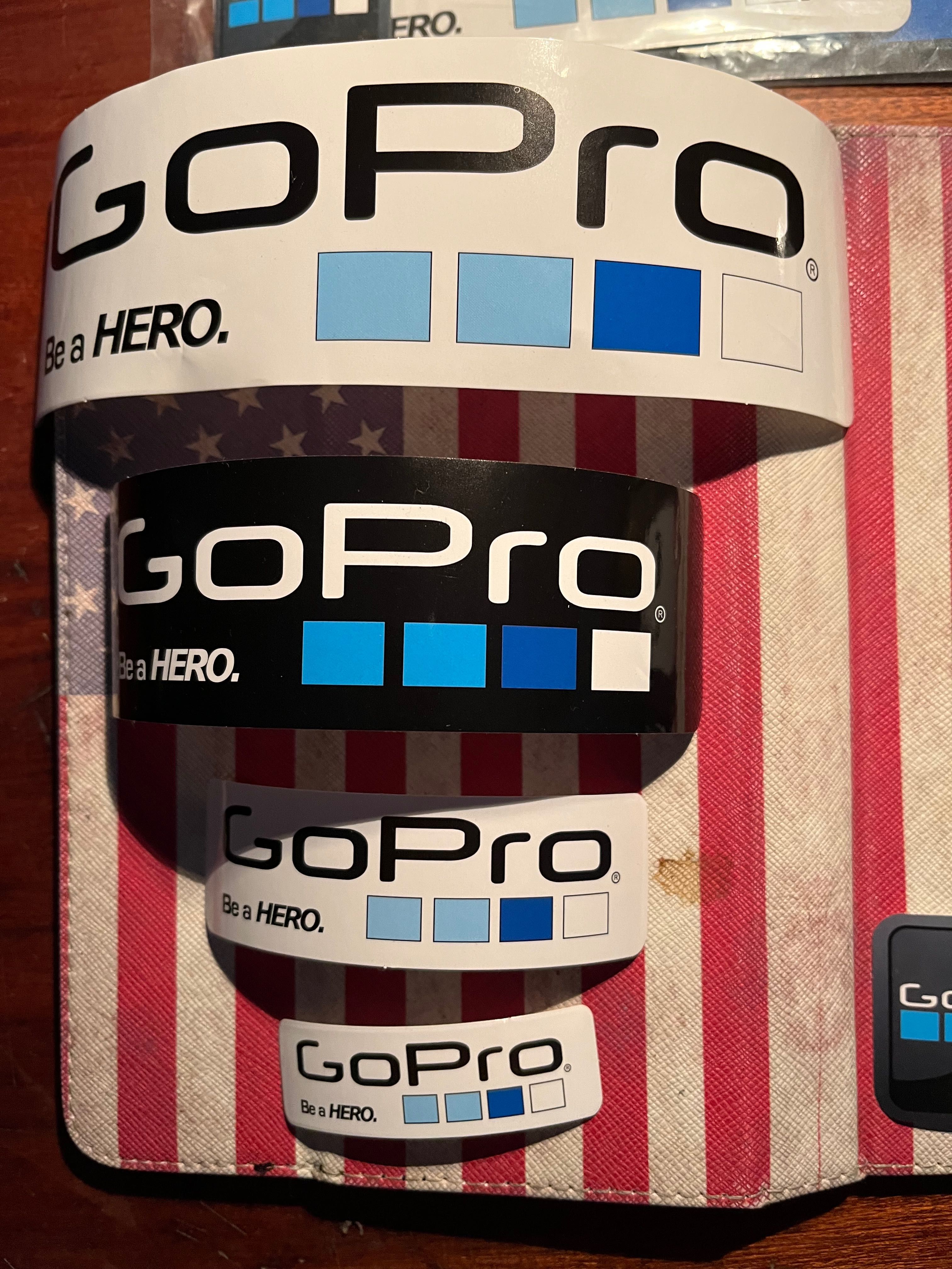 Go-Pro Autocolantes Novos