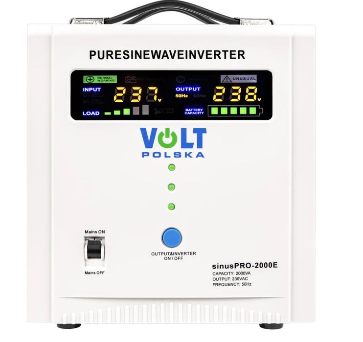 Джерело безперебійного живлення Volt Polska SINUS PRO 2000 E 12/230V