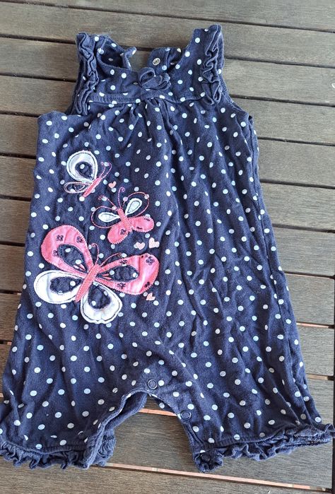 Babygrows de verão (calção) menina 9/12 meses