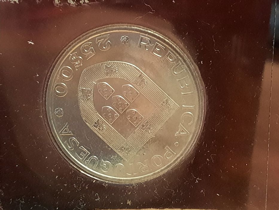 Sobrescrito selos e Moeda "Europex86"