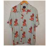 Рубашка гавайка HUF x Rockin Jelly Bean. Size M/48