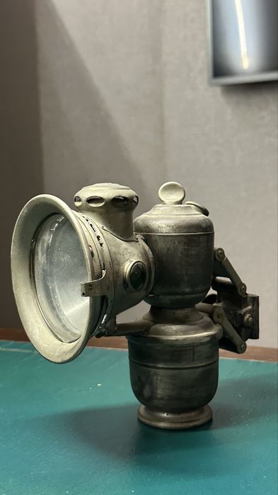 Farol a carbureto para Bicicleta