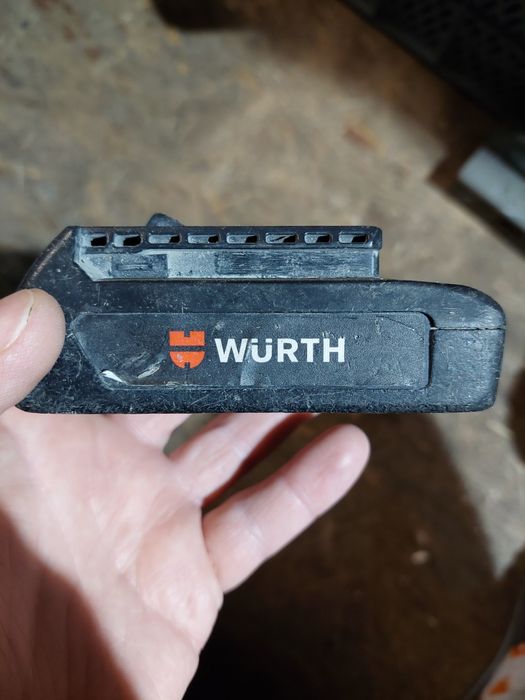 Akumulator wurth master 18v 1,5ah