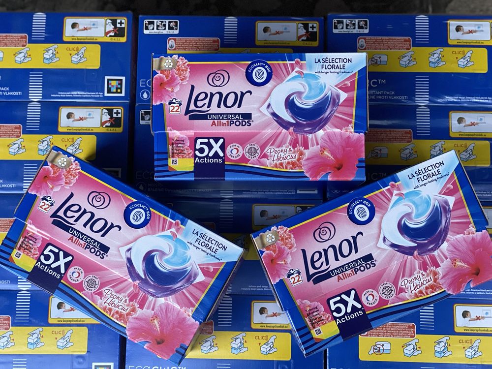 Lenor,Ariel,Dash,Gama,Coccolino,Silan,Denkmit