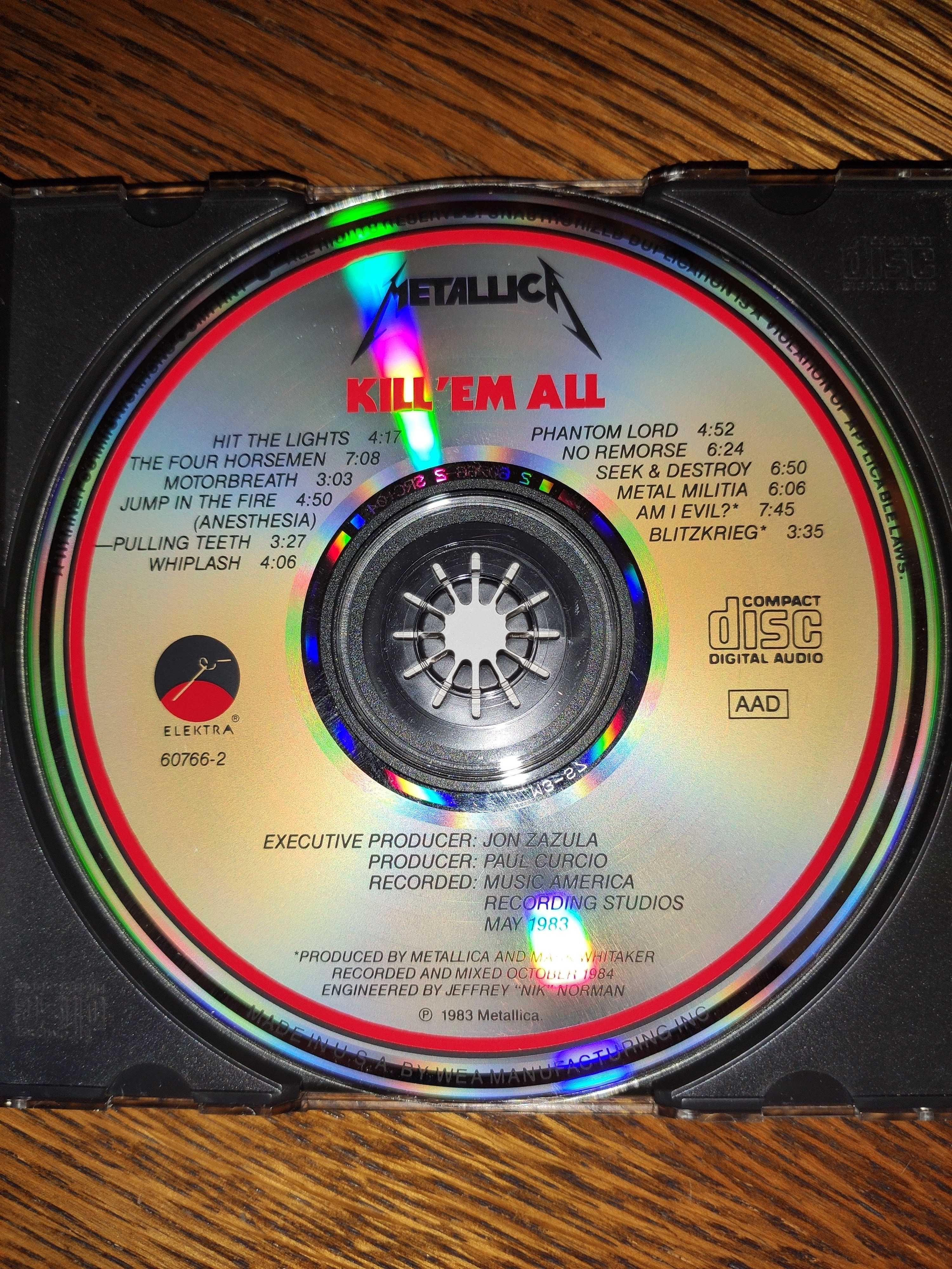 Metallica - Kill 'em all, CD 1988, Elektra, USA