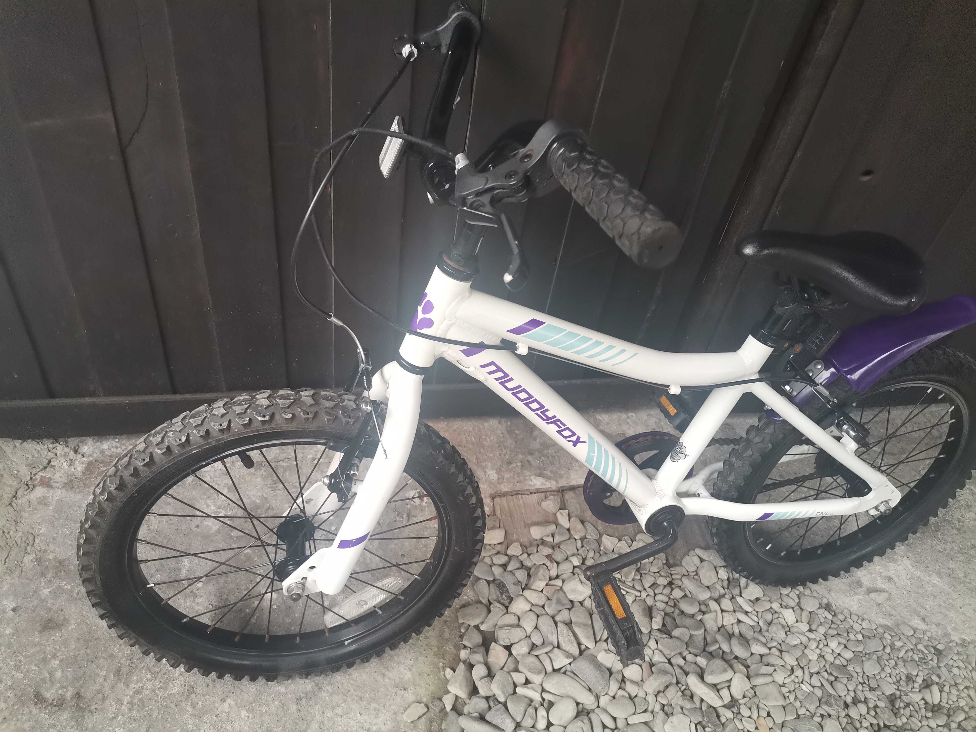 Rowerek 18" biały