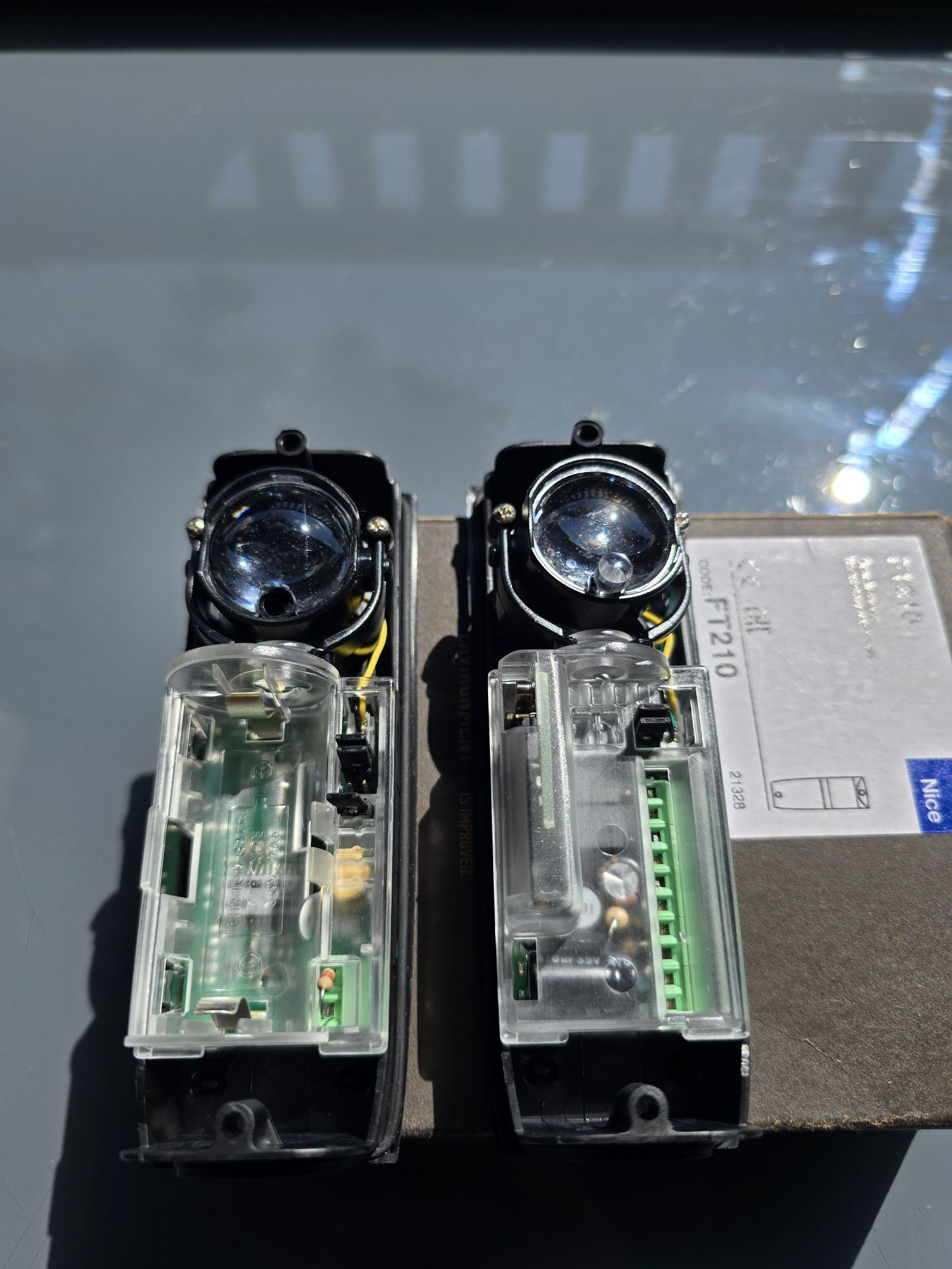 Fotokomórki Nice FT210 /  FT210B - nowe.